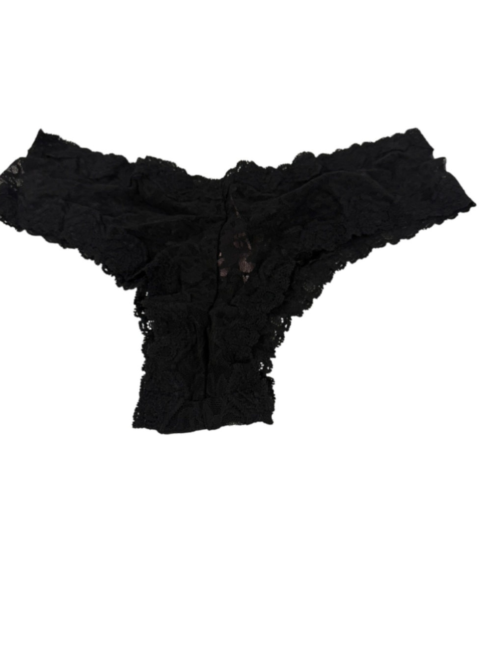 Women's Victoria's Secret Lace Cheeky Panties Black Size M